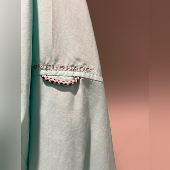 COLUMBIA PFG Omni Shade Outdoors Fishing Shirt Men’s Size Large - Picture 2 of 7